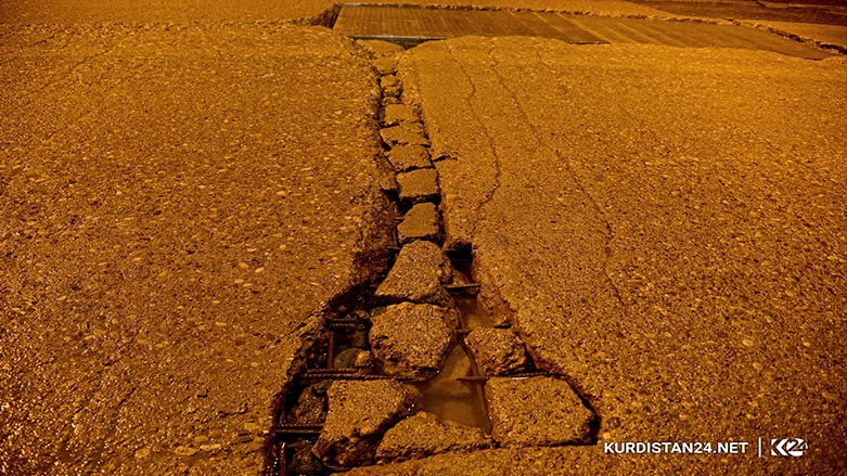 به‌ وێنه‌.. ڕۆژ دوای ڕۆژ تونێلی ده‌ربه‌ندیخان مه‌ترسیدارتر ده‌بێت